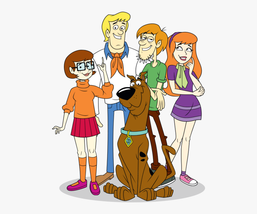 Scooby Doo Christmas Clipart - Cool Scooby Doo Gang, Transparent Clipart