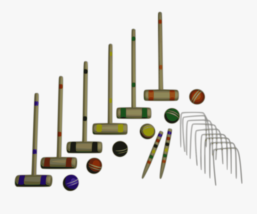Cue Stick,tool,games - Croquet Png, Transparent Clipart