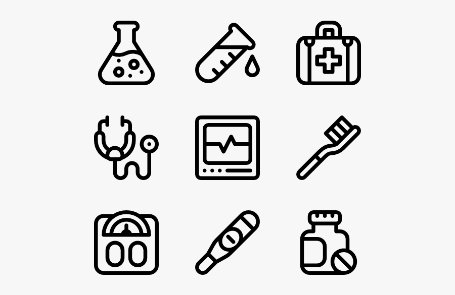 Medical Instruments - Hobbies Icons Png, Transparent Clipart
