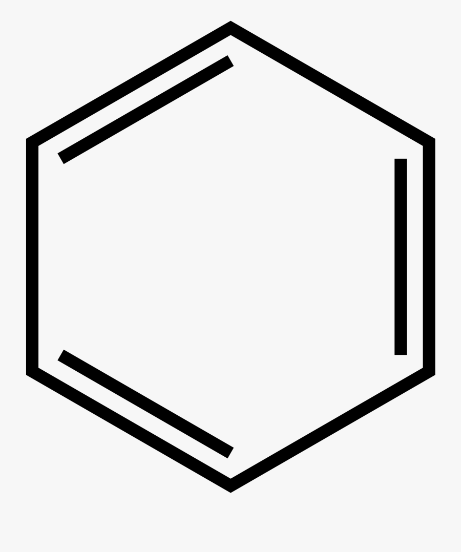 Transparent Ring Clipart Png - Structure Of 1 Phenylethanol, Transparent Clipart