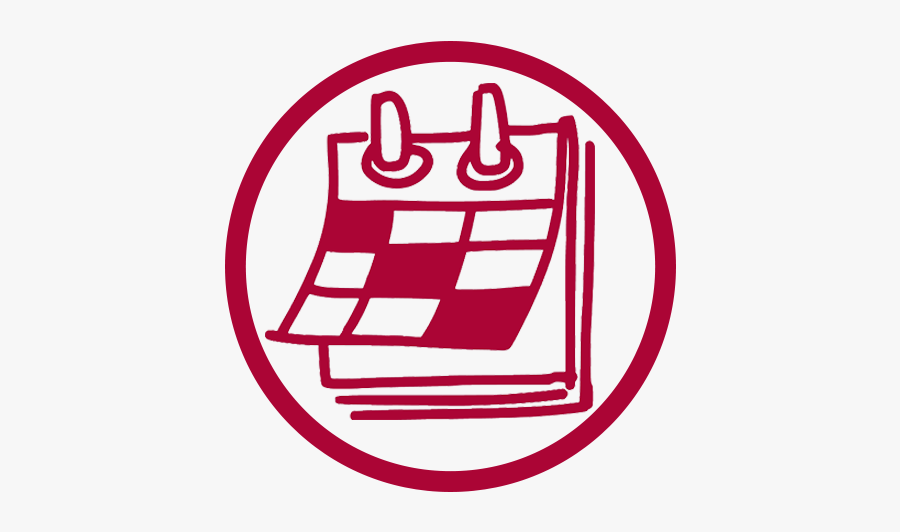 Book Appointment - Calendar Icon Black And White, Transparent Clipart