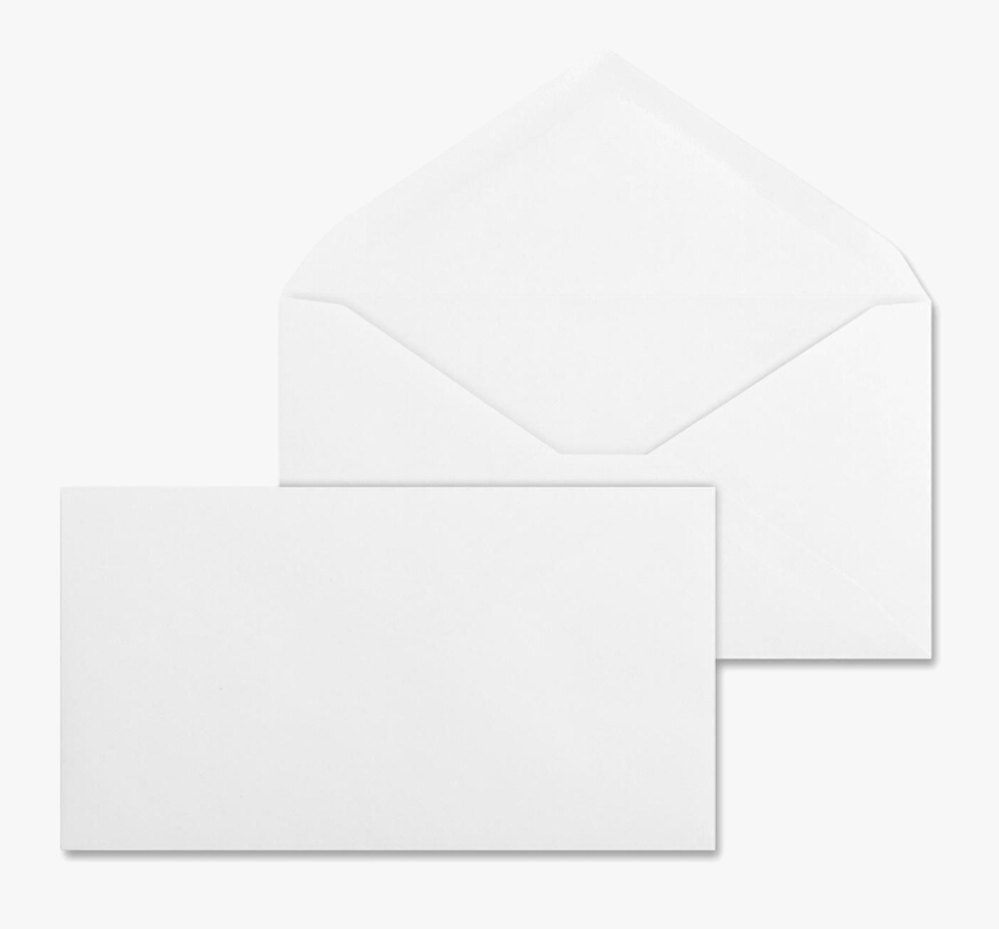 Commercial White Envelopes Open Side Envelope- - Envelope, Transparent Clipart
