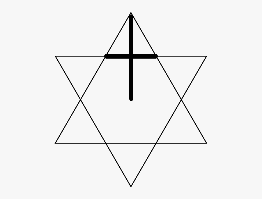 Association Of The Geometry Of The Christian Cross - Triangle, Transparent Clipart