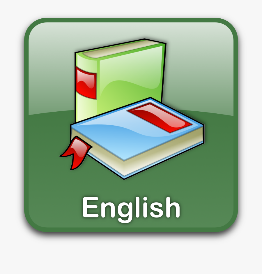 School English Subject Clipart, Transparent Clipart