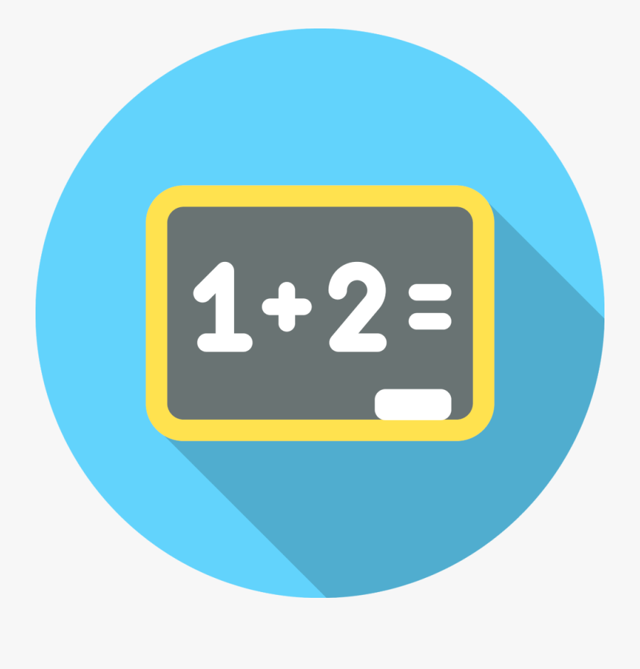 Round School Subjects Transparent, Transparent Clipart