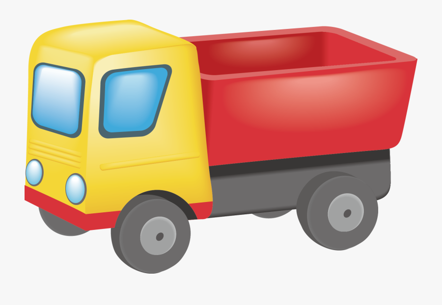 Clipart Toys Lorry - Toy Truck Png, Transparent Clipart