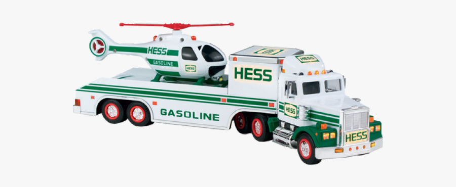 Toy Truck Pictures - Hess Truck Helicopter, Transparent Clipart