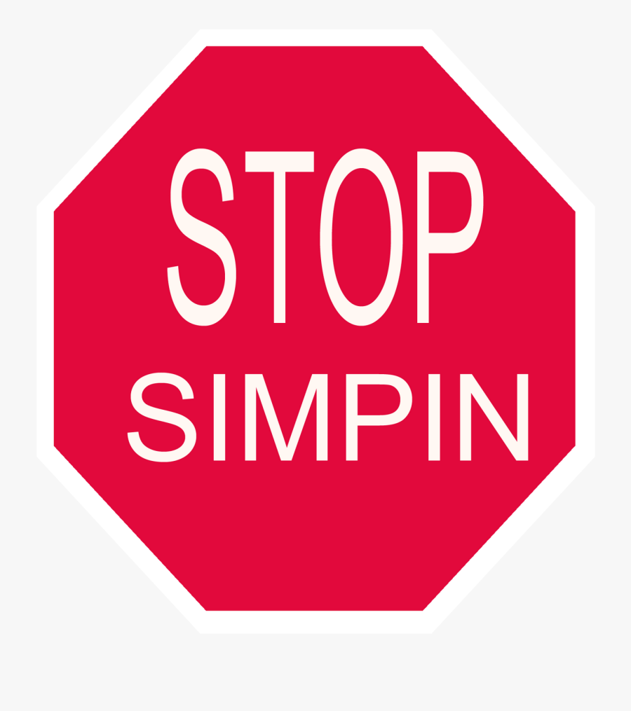 Stop Sign, Transparent Clipart