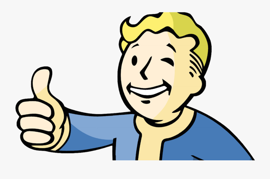 Fallout Clipart Guy - Thumbs Up Png Gif, Transparent Clipart