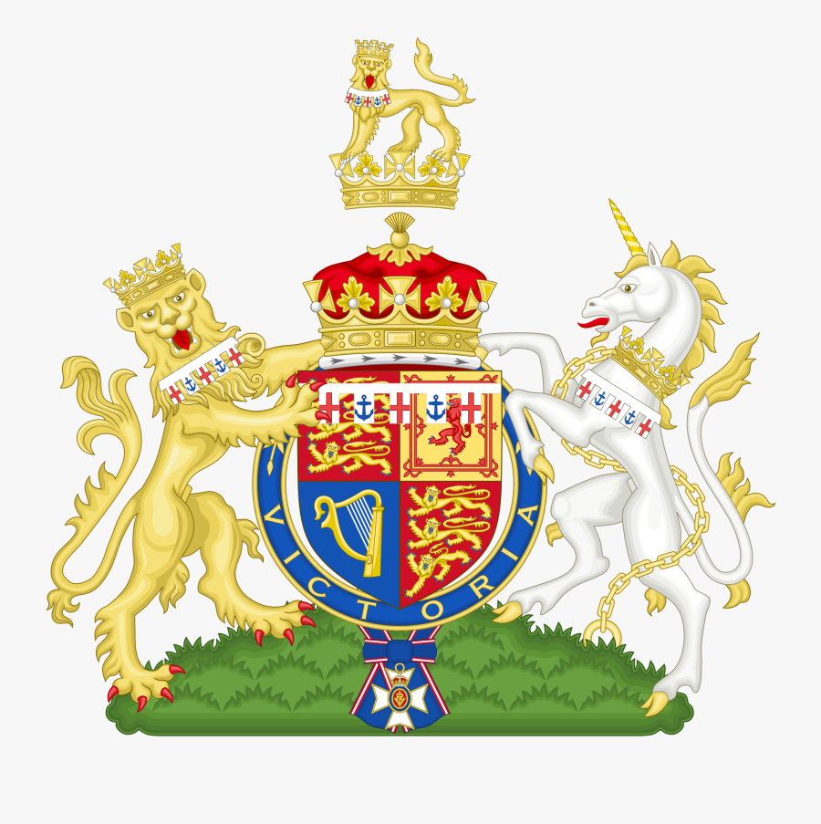 Did The British Royal Family Fence - British Coat Of Arms, Transparent Clipart