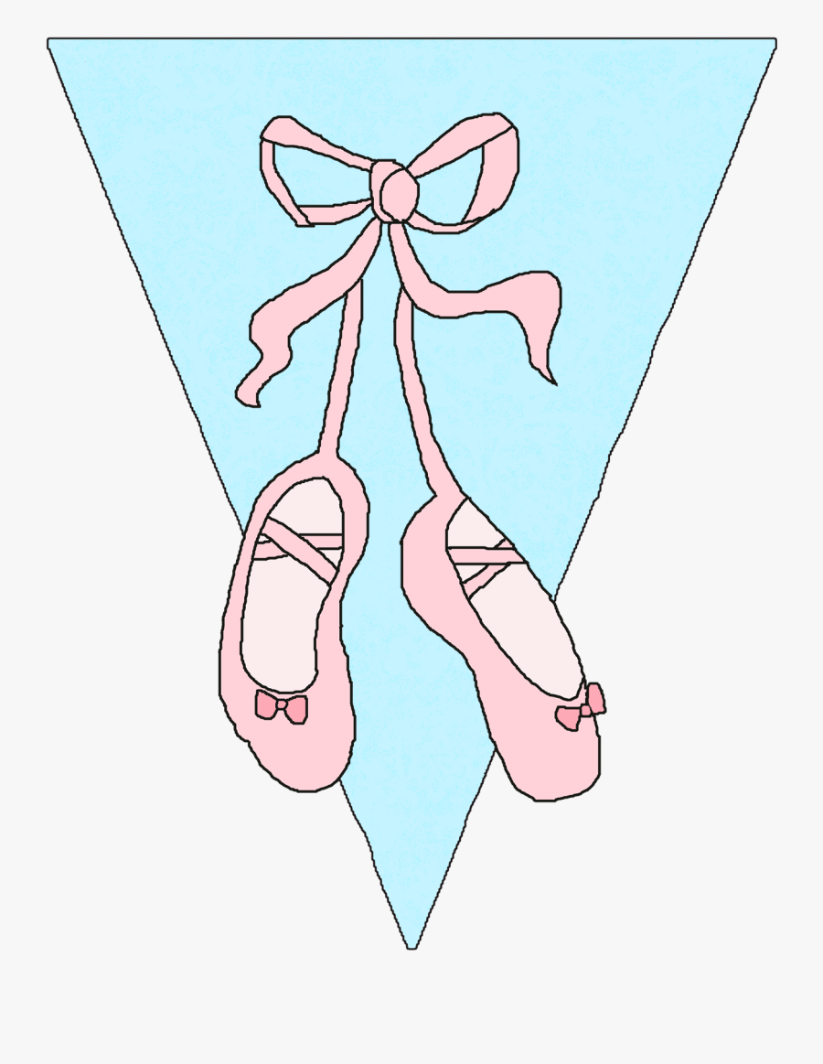 Banner Printable Free Ballerina, Transparent Clipart