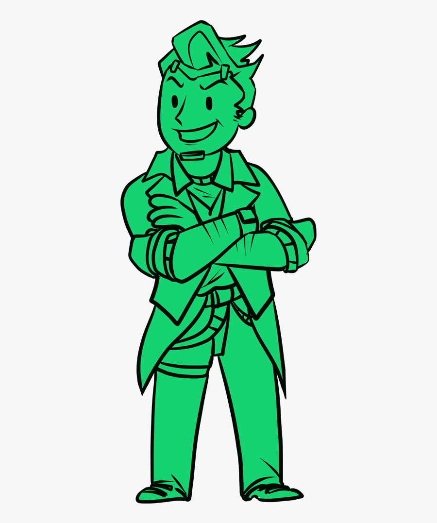 Vault Boy Meme Tumblr - Vault Boy Radioactive Png, Transparent Clipart