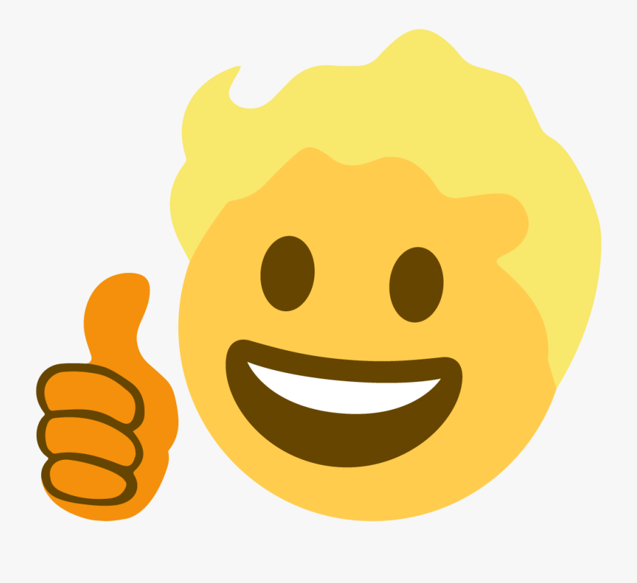 Transparent Boi Hand Emoji Png - Fallout Discord Emoji, Transparent Clipart