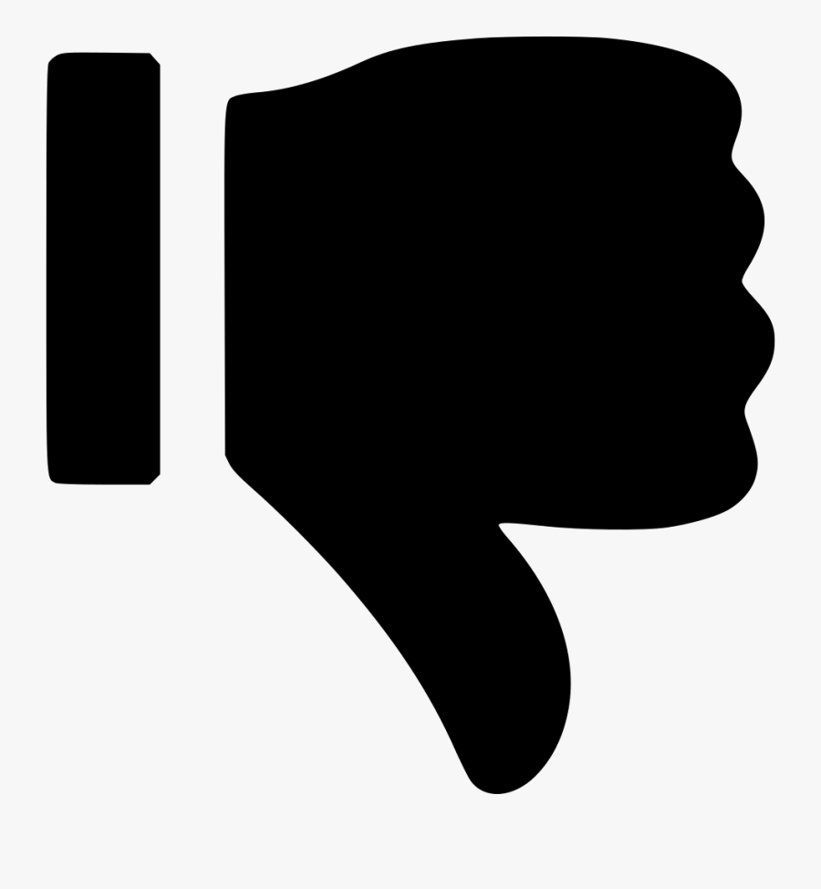 Thumb Down Png - Dislike Youtube Icon Png, Transparent Clipart