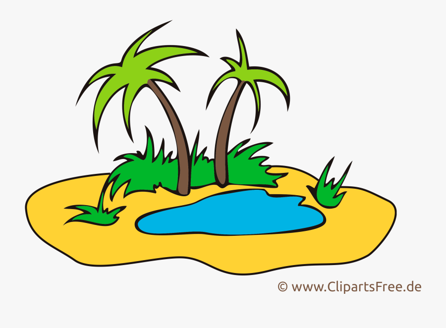 Palme Bilder Clipart 6 By Samantha - Clipart Oasis Cartoon, Transparent Clipart
