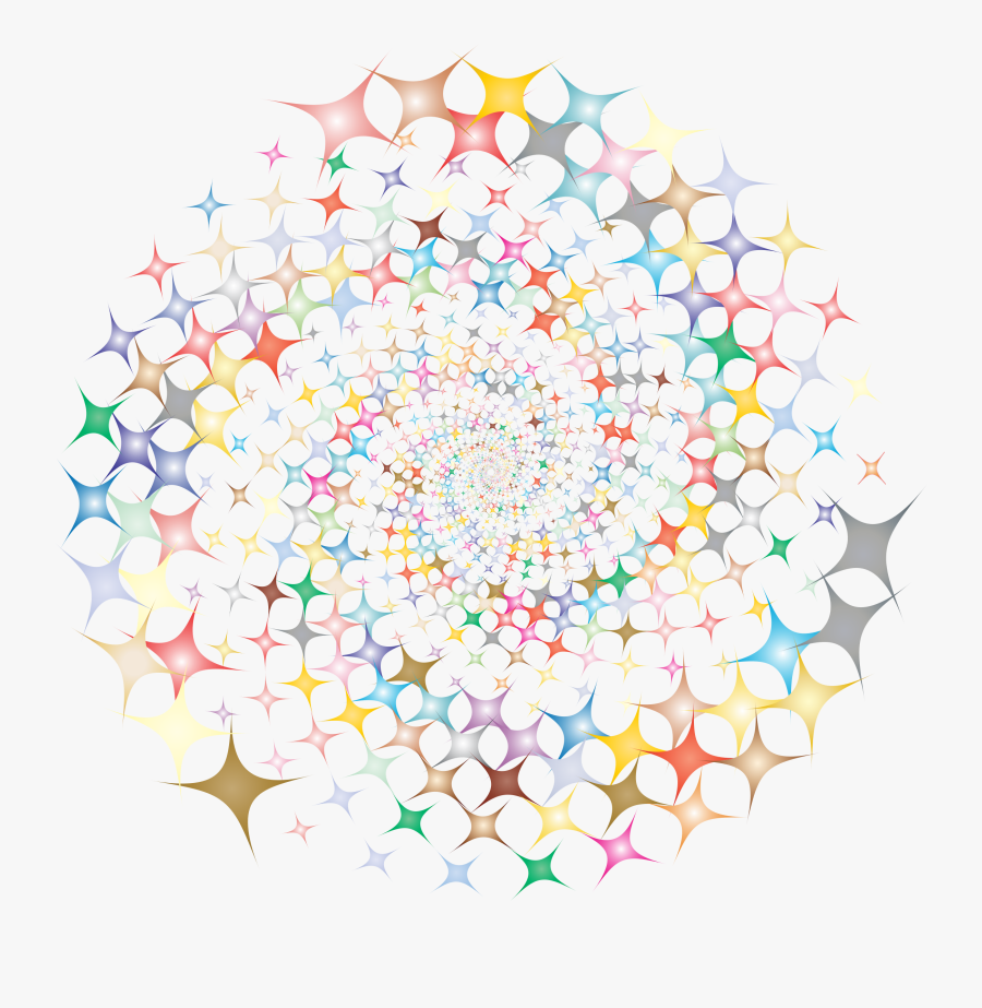 Transparent Starbursts Clipart - Circle, Transparent Clipart