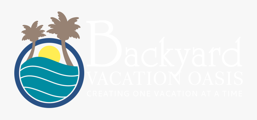 Backyard Vacation Oasis - Emblem, Transparent Clipart