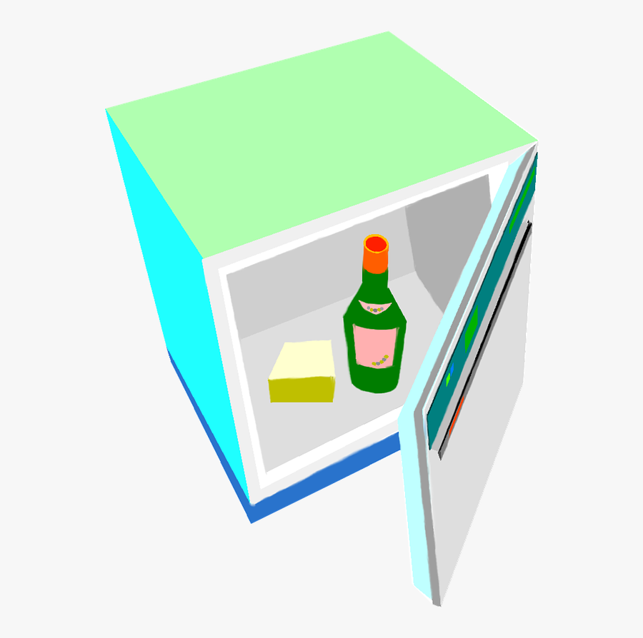 Refrigerator Fridge Icebox Free Picture - Refrigerator, Transparent Clipart