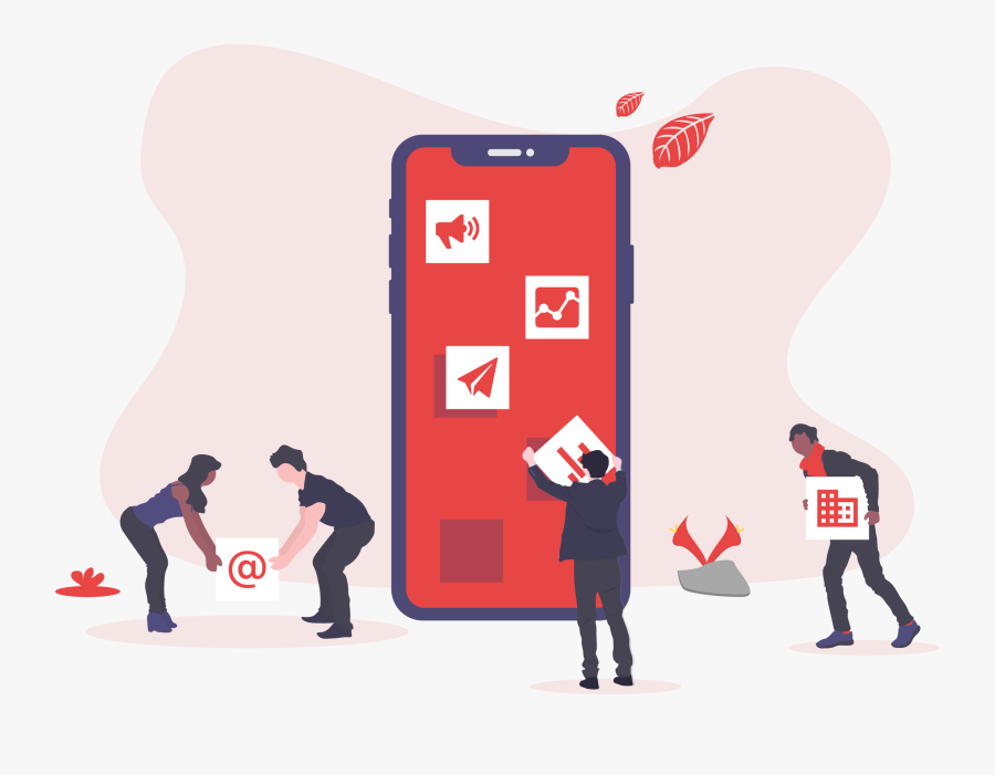 Digital Marketing For Integrated Medical Chiropractic - Digital Marketing Illustration, Transparent Clipart