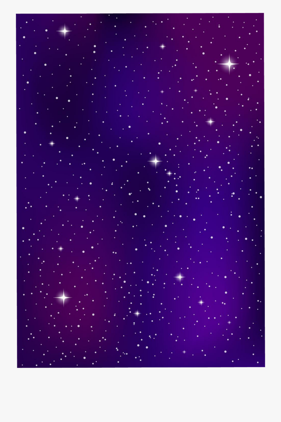 Stars Background Purple Night Sky Starry Galaxy Free Transparent Clipart Clipartkey
