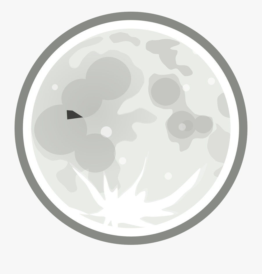 Moon Full Moon Syzygy Day Free Picture - Weather Clipart Night, Transparent Clipart