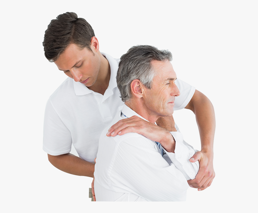 Clip Art Chiropractor Images - Physiotherapy For Old Age, Transparent Clipart