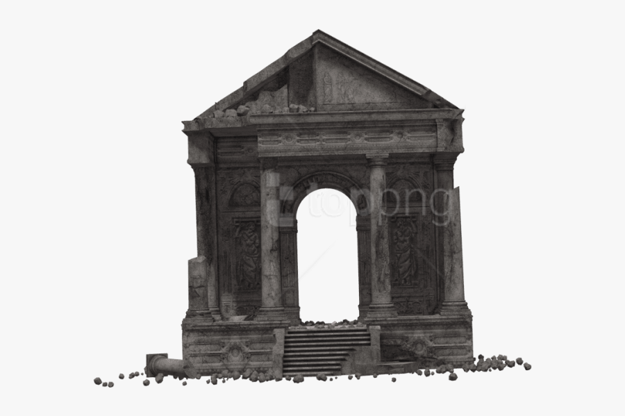 Grave Stone Png - Transparent Ruins, Transparent Clipart