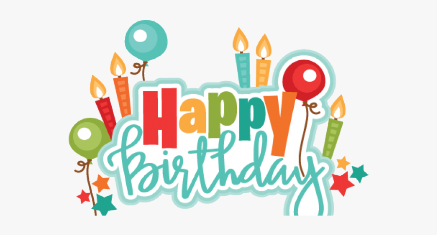 Logo Happy Birthday Png, Transparent Clipart