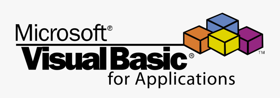 Microsoft Visual Basic Logo, Transparent Clipart