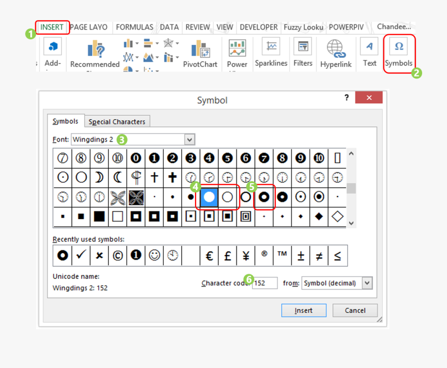 Dot Chart - Add Dots In Excel, Transparent Clipart