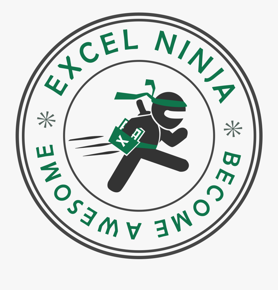 Excel Ninja, Transparent Clipart