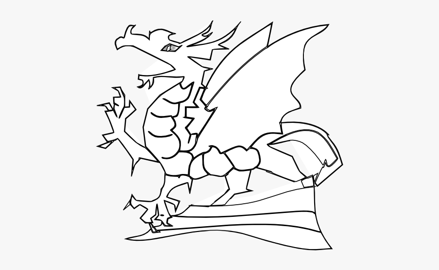 Drake Riu Black White Line Art 555px - Illustration, Transparent Clipart