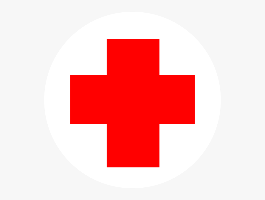 Red Cross Circle 2 Clip Art - Cross, Transparent Clipart