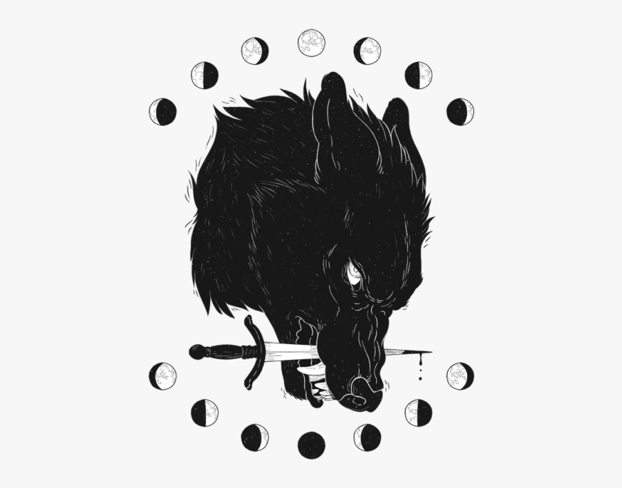 Pancake Drawing Tumblr Transparent - Lobos Png, Transparent Clipart