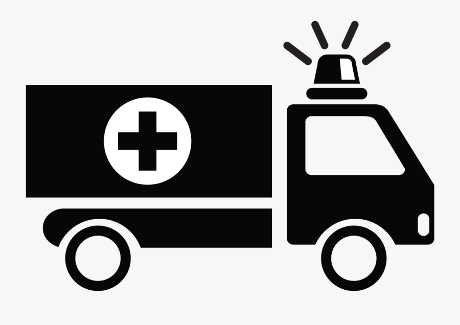 Transparent Emergency Room Clipart - Delivery Truck Cartoon Transparent, Transparent Clipart