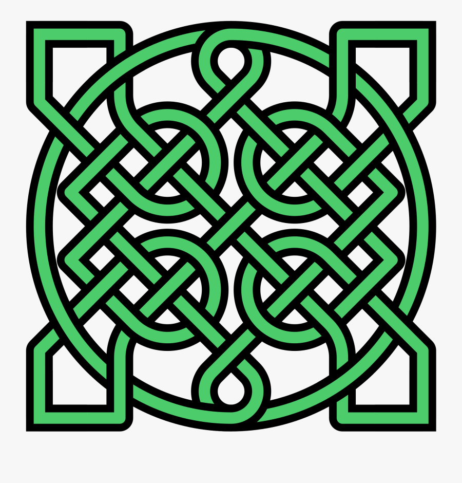 Celtic Sailors Knot Template, Transparent Clipart