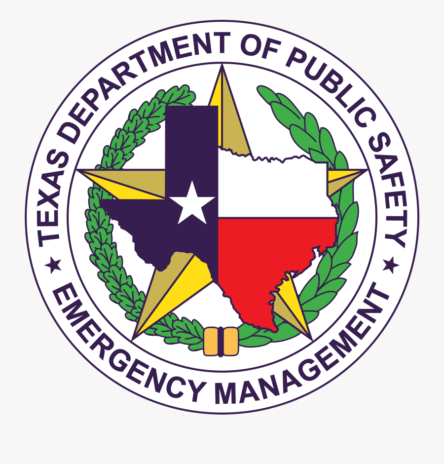 Tdem Seal Blue Ring - Texas Emergency Management, Transparent Clipart