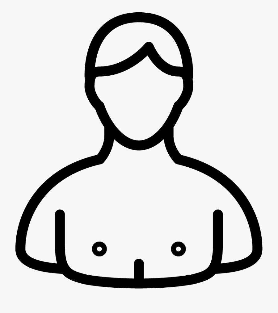 Transparent Six Pack Abs Clipart - Male Doctor Icon Free, Transparent Clipart