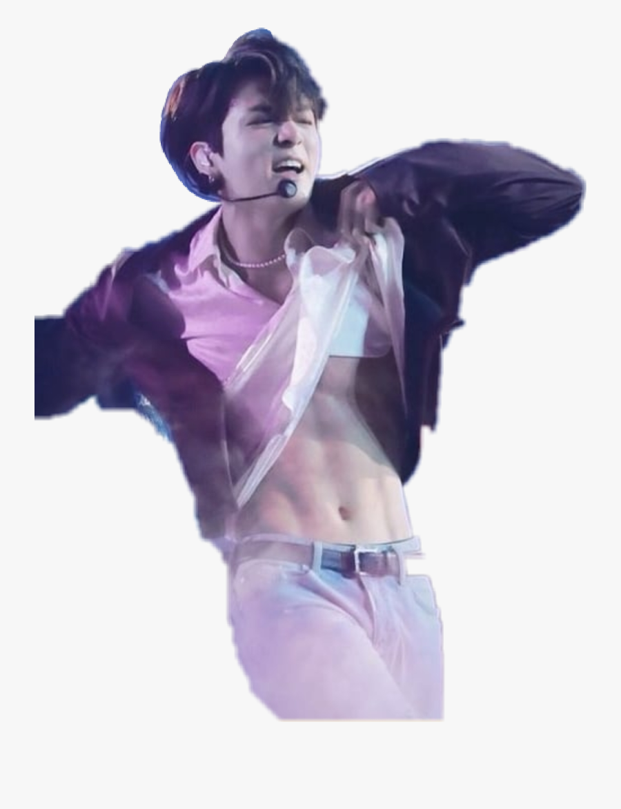 #jungkook #bts #abs #8pack - Jungkook Abs Fake Love, Transparent Clipart