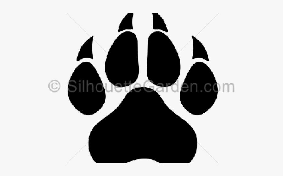 Panther Paws - Clip Art, Transparent Clipart