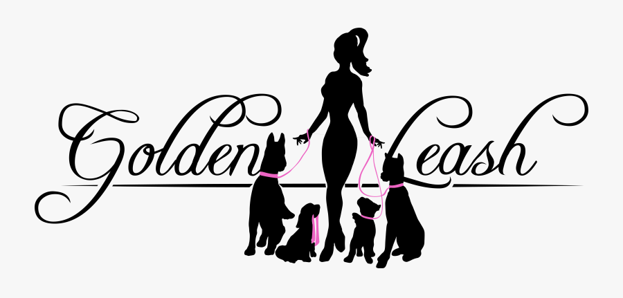 Golden Leash - Silhouette, Transparent Clipart