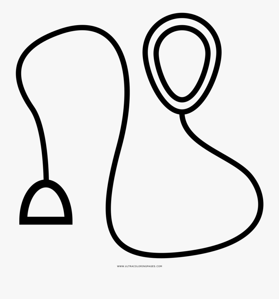 Dog Leash Coloring Page - Correa De Perro Para Colorear, Transparent Clipart