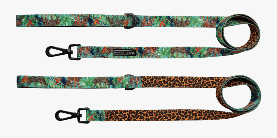 King Of The Jungle Leopard Comfort Dog Leash - Belt, Transparent Clipart