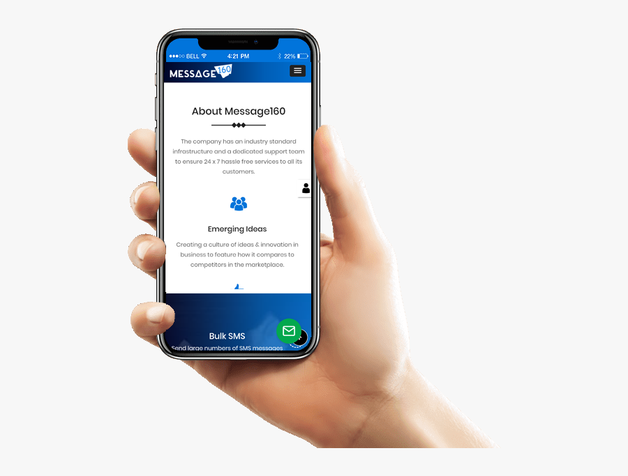 Hand Mockup - Iphone, Transparent Clipart