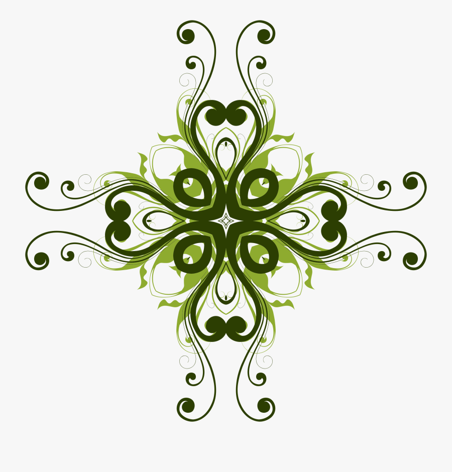 Transparent Simple Flourish Png - Flower Design Images Hd, Transparent Clipart