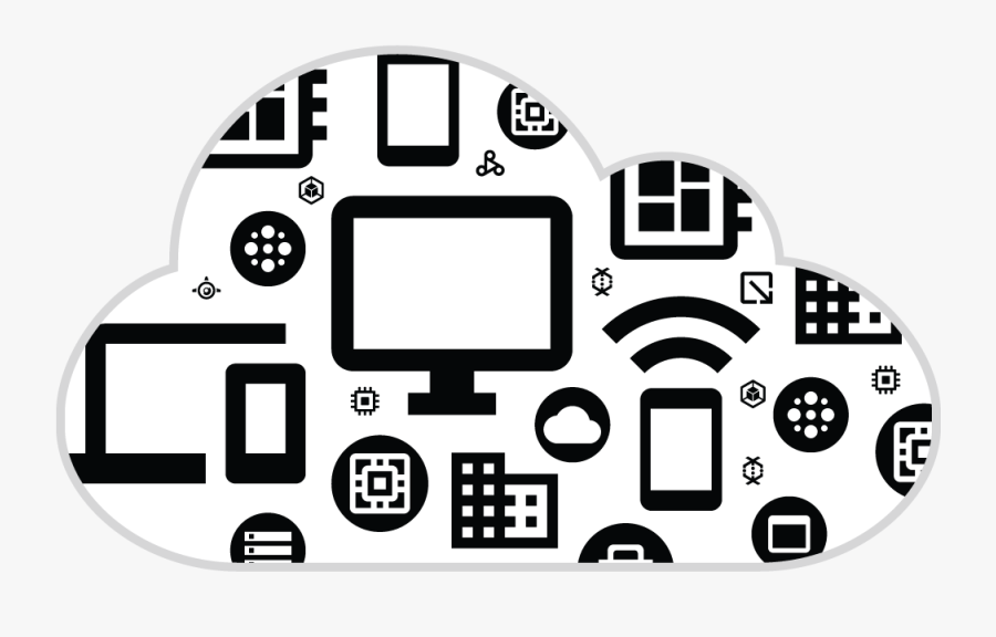 Transparent Platform Clipart - Icon Cloud Service Transparent, Transparent Clipart