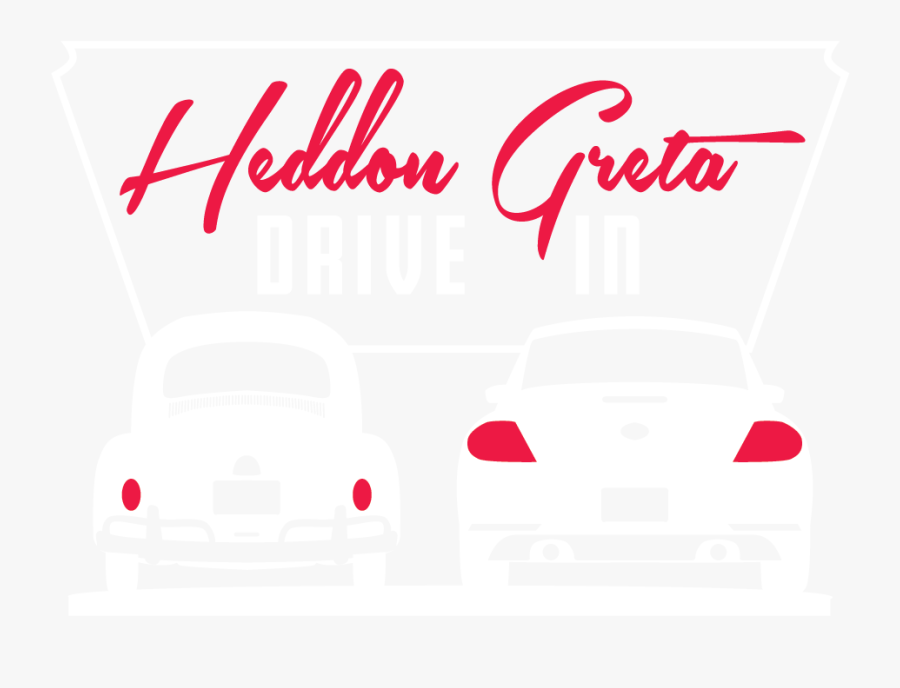 Movie Clipart Movie Drive In - Heddon Greta Drive In Logo, Transparent Clipart