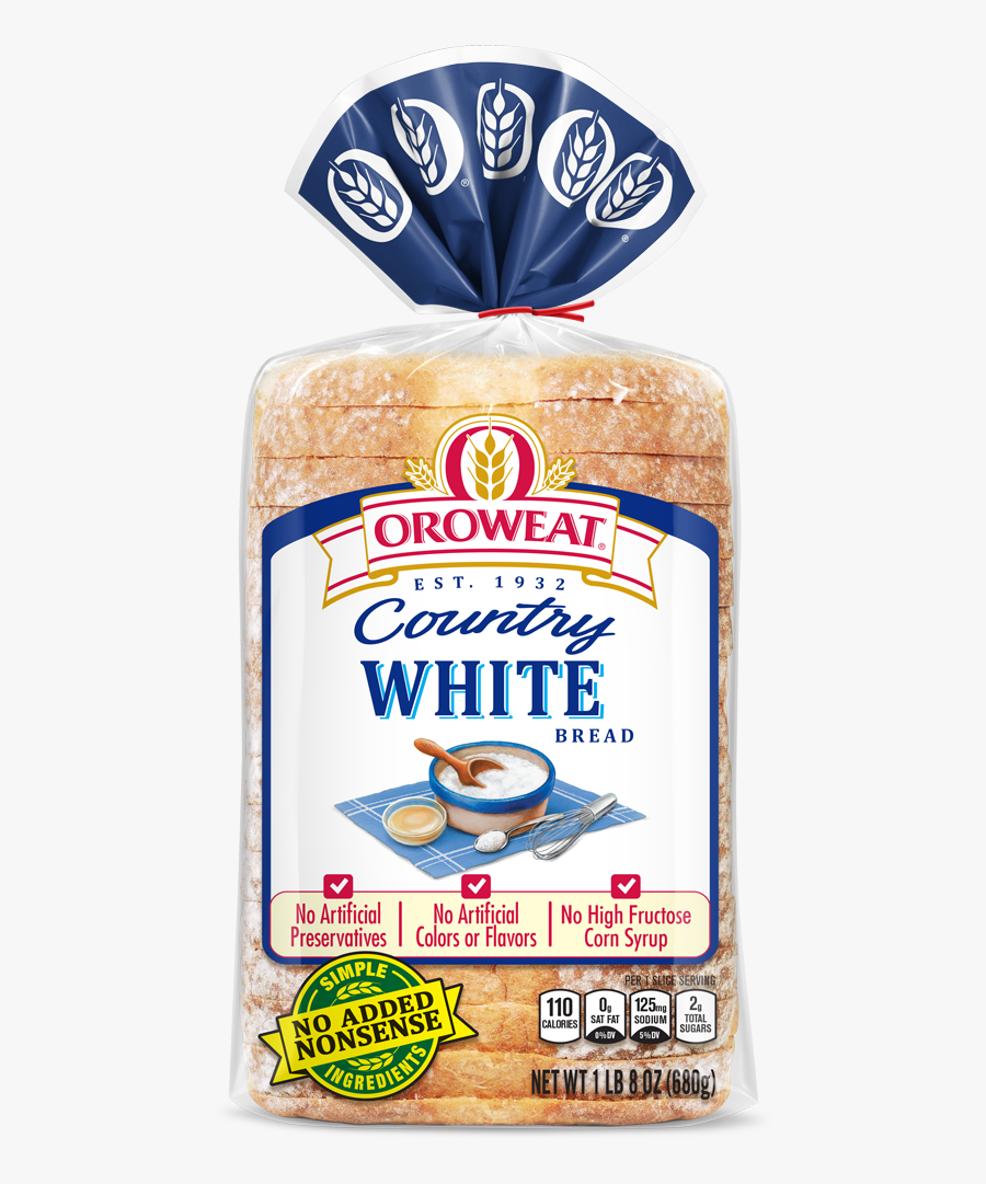 Arnold Country White Bread, Transparent Clipart