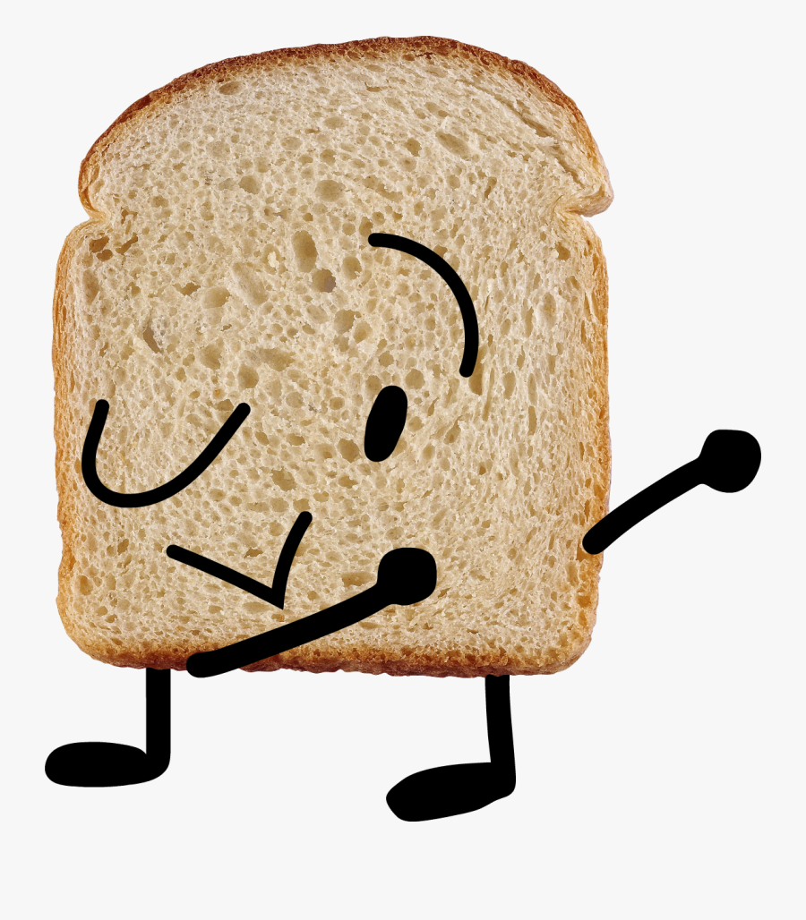 Bfb Crushed Wiki - Slice Of Bread Png, Transparent Clipart
