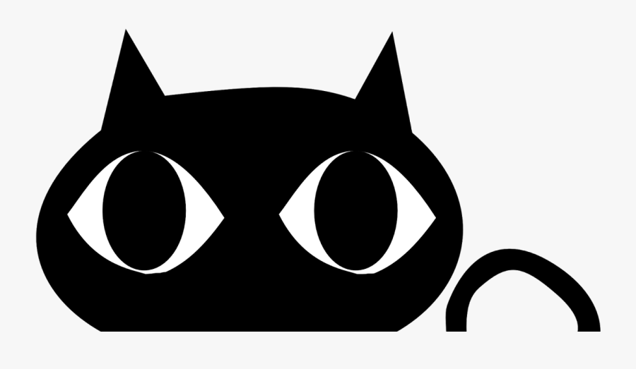Black Cat Kitten Clip Art - Colouring Black Cat, Transparent Clipart